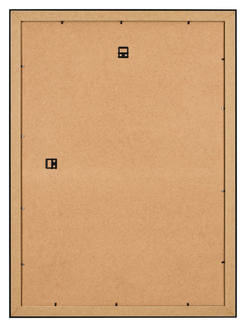 Cadre Photo 48x67cm Noir Argent Poli MDF Pisa Arriere | Yourdecoration.fr