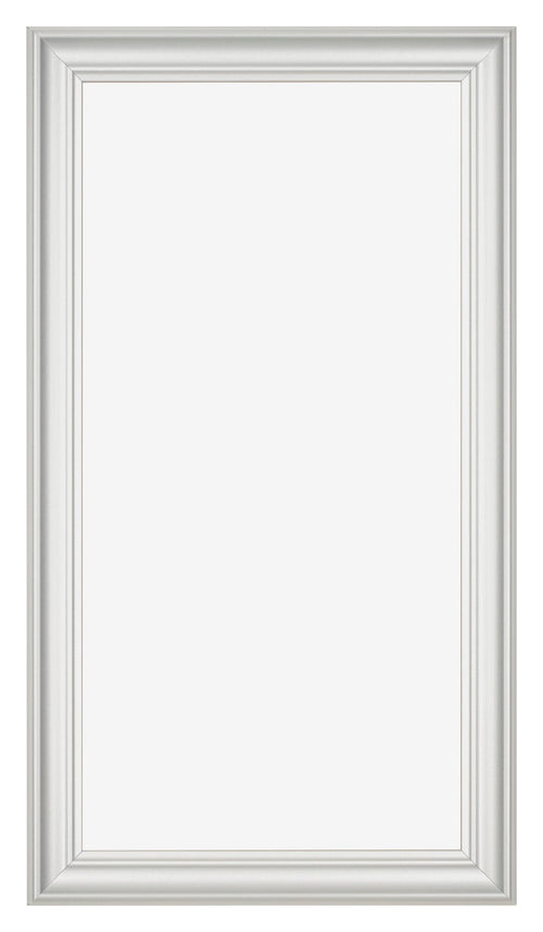 Cadre Photo 50x100cm Blanc Patine MDF Lazio De Face | Yourdecoration.fr