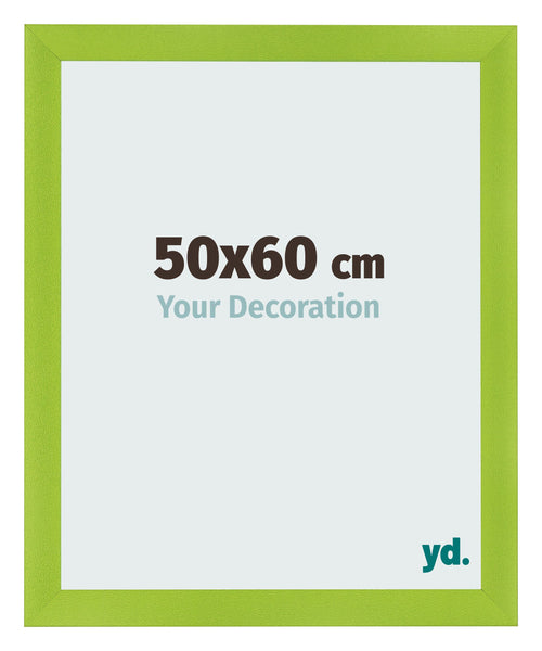 Cadre Photo 50x60cm Vert MDF Pisa De Face Mesure | Yourdecoration.fr