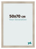 Cadre Photo 50x70cm Chene Rustique MDF Pisa De Face Mesure | Yourdecoration.fr