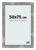 Cadre Photo 50x75cm Metal Vintage MDF Pisa De Face Mesure | Yourdecoration.fr