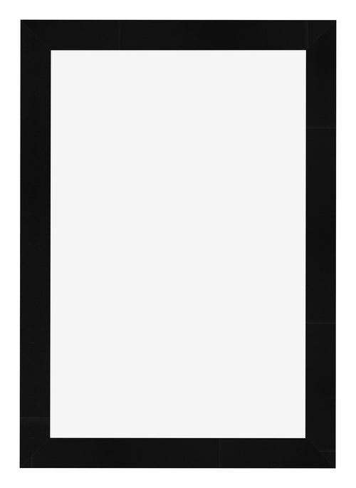 Cadre Photo 50x75cm Noir Argent Poli MDF Pisa De Face | Yourdecoration.fr