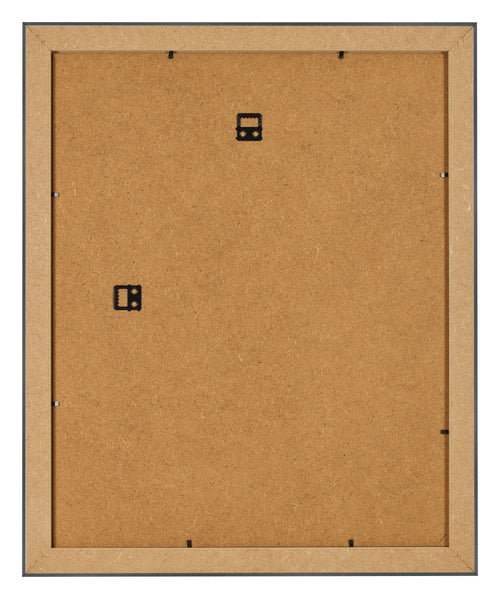 Cadre Photo 55x65cm Noir Argent Poli MDF Pisa Arriere | Yourdecoration.fr