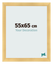 Cadre Photo 55x65cm Or Vintage MDF Pisa De Face Mesure | Yourdecoration.fr