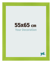 Cadre Photo 55x65cm Vert MDF Pisa De Face Mesure | Yourdecoration.fr