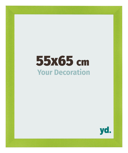 Cadre Photo 55x65cm Vert MDF Pisa De Face Mesure | Yourdecoration.fr
