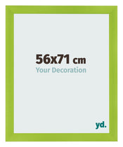Cadre Photo 56x71cm Vert MDF Pisa De Face Mesure | Yourdecoration.fr