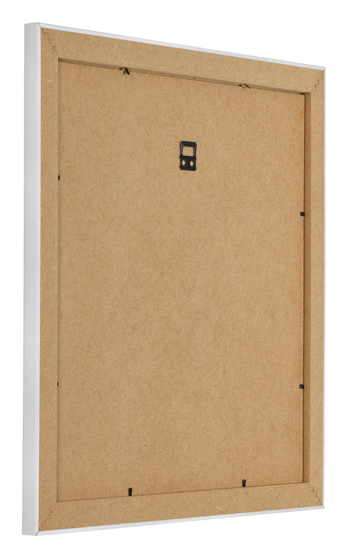 Cadre Photo 60x60cm Argent Noir Patine MDF Pisa Arriere Oblique | Yourdecoration.fr