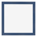 Cadre Photo 60x60cm Bleu Fonce Patine MDF Pisa De Face | Yourdecoration.fr