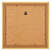 Cadre Photo 60x60cm Or Mat MDF Lazio Arriere | Yourdecoration.fr