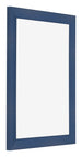 Cadre Photo 60x80cm Bleu Fonce Patine MDF Pisa De Face Oblique | Yourdecoration.fr
