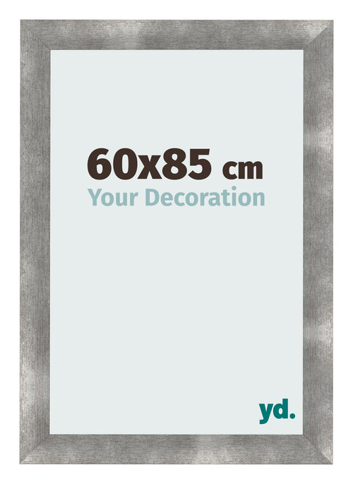 Cadre Photo 60x85cm Metal Vintage MDF Pisa De Face Mesure | Yourdecoration.fr