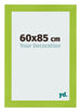 Cadre Photo 60x85cm Vert MDF Pisa De Face Mesure | Yourdecoration.fr