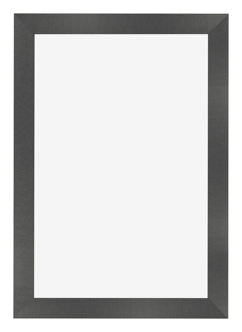 Cadre Photo 60x90cm Noir Argent Poli MDF Pisa De Face | Yourdecoration.fr