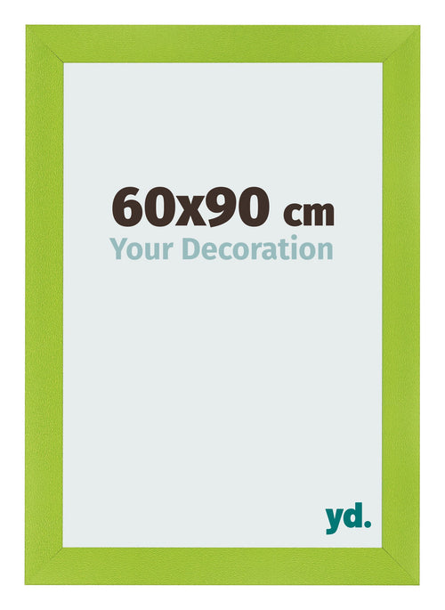 Cadre Photo 60x90cm Vert MDF Pisa De Face Mesure | Yourdecoration.fr