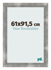 Cadre Photo 61x91 5cm Metal Vintage MDF Pisa De Face Mesure | Yourdecoration.fr