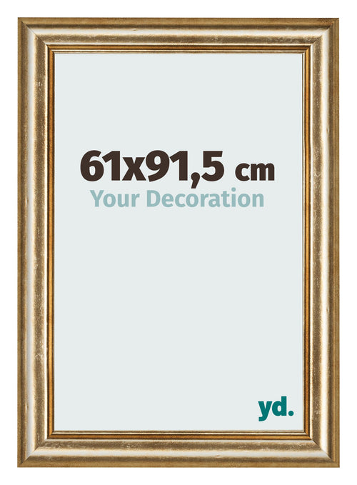 Cadre Photo 61x91 5cm Or Antique MDF Lazio De Face Mesure | Yourdecoration.fr