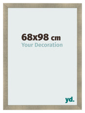 Cadre Photo 68x98cm Or Vintage MDF Pisa De Face Mesure | Yourdecoration.fr