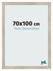 Cadre Photo 70x100cm Chene Rustique MDF Pisa De Face Mesure | Yourdecoration.fr