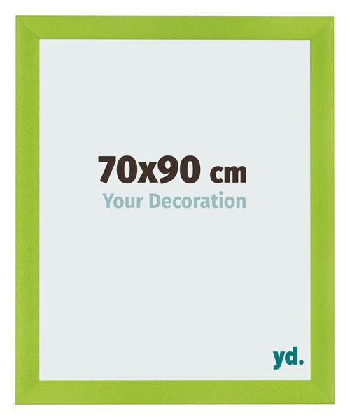 Cadre Photo 70x90cm Vert MDF Pisa De Face Mesure | Yourdecoration.fr