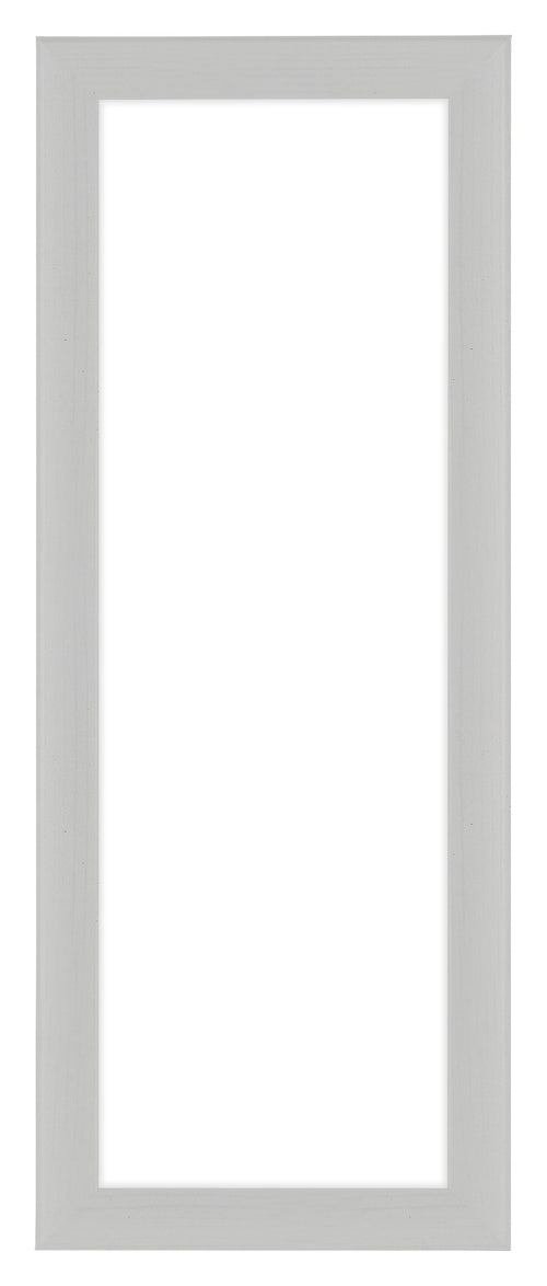 Como MDF Cadre Photo 25x75cm Blanc Grain de Bois De Face | Yourdecoration.fr