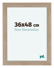 Como MDF Cadre Photo 36x48cm Chene Clair De Face Mesure | Yourdecoration.fr