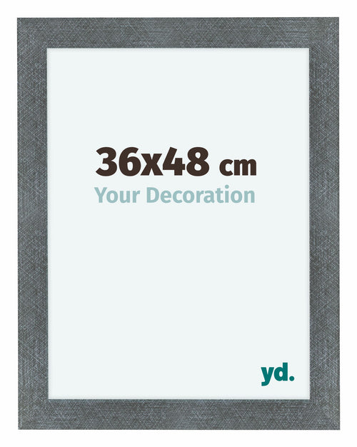 Como MDF Cadre Photo 36x48cm Fer Patine De Face Mesure | Yourdecoration.fr