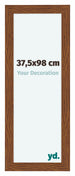 Como MDF Cadre Photo 37 5x98cm Chene Rustique De Face Mesure | Yourdecoration.fr