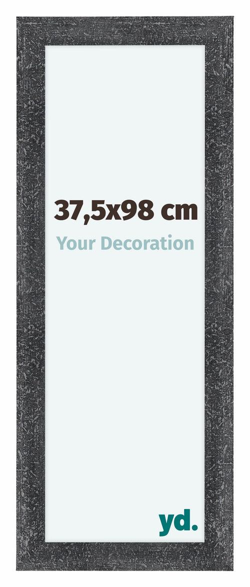 Como MDF Cadre Photo 37 5x98cm Gris Patine De Face Mesure | Yourdecoration.fr