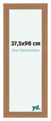 Como MDF Cadre Photo 37 5x98cm Noyer Clair De Face Mesure | Yourdecoration.fr