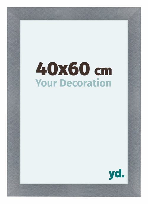 Como MDF Cadre Photo 40x60cm Aluminium Brosse De Face Mesure | Yourdecoration.fr