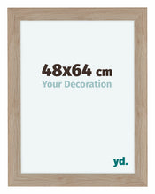 Como MDF Cadre Photo 48x64cm Chene Clair De Face Mesure | Yourdecoration.fr