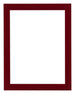 Como MDF Cadre Photo 48x64cm Vin Rouge Patine De Face | Yourdecoration.fr