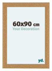 Como MDF Cadre Photo 60x90cm Hetre De Face Mesure | Yourdecoration.fr