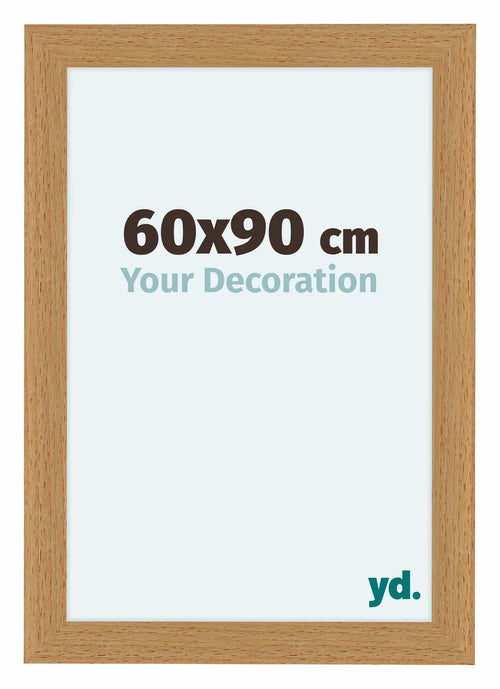Como MDF Cadre Photo 60x90cm Hetre De Face Mesure | Yourdecoration.fr