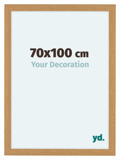 Como MDF Cadre Photo 70x100cm Hetre De Face Mesure | Yourdecoration.fr