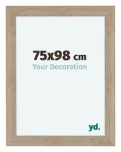 Como MDF Cadre Photo 75x98cm Chene Clair De Face Mesure | Yourdecoration.fr