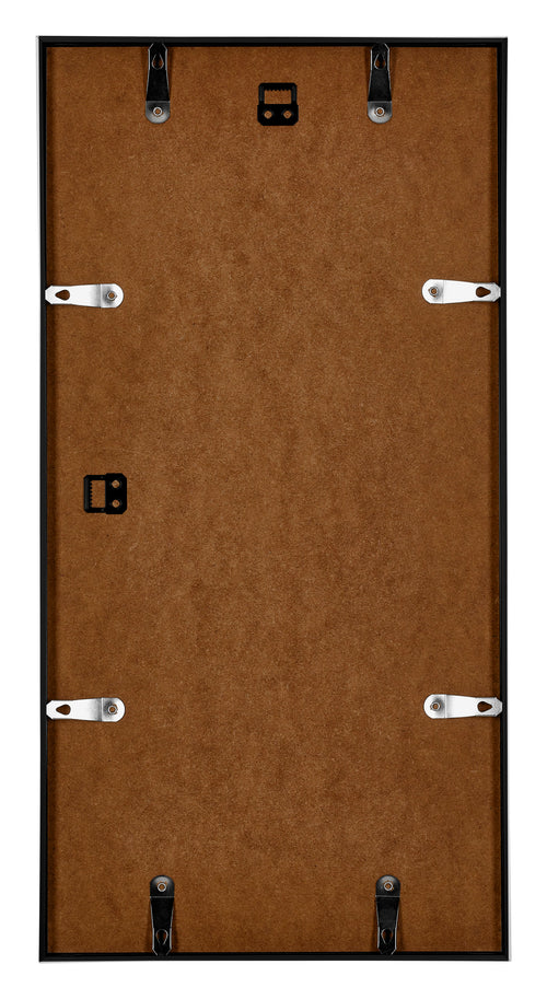 Kent Aluminium Cadre Photo 50x100cm Noir Mat Arriere | Yourdecoration.fr