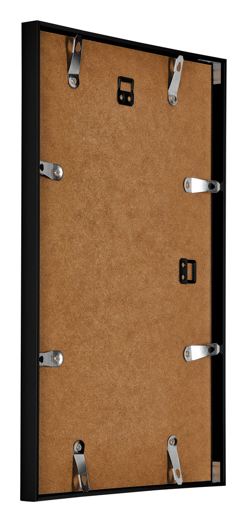 Kent Aluminium Cadre Photo 50x75cm Noir Mat Arriere Oblique | Yourdecoration.fr