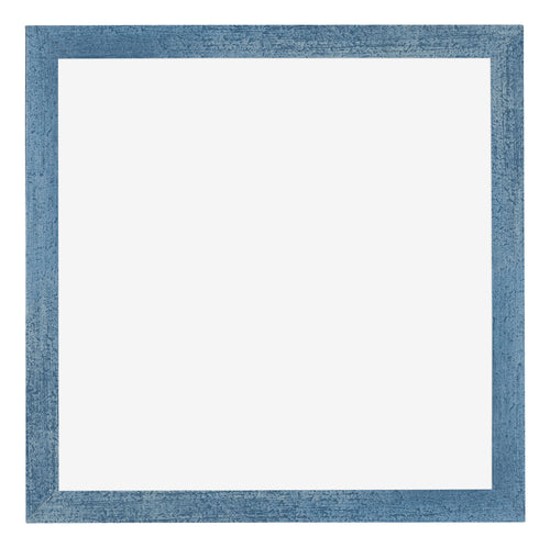Mura MDF Cadre Photo 45x45cm Bleu Brillant Geveegd De Face | Yourdecoration.fr