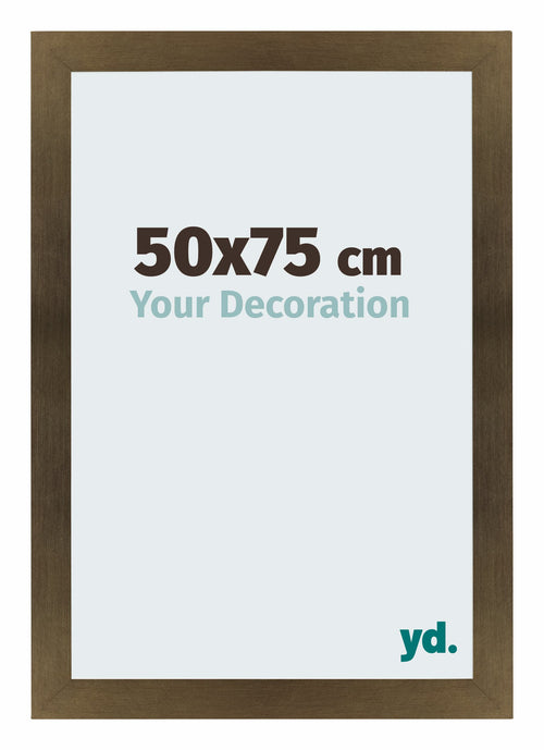 Mura MDF Cadre Photo 50x75cm Bronze D��cor De Face Mesure | Yourdecoration.fr