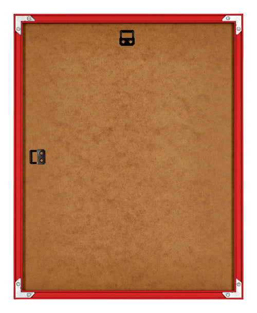 New York Aluminium Cadre Photo 24x30cm Rouge Ferrari Arriere | Yourdecoration.fr