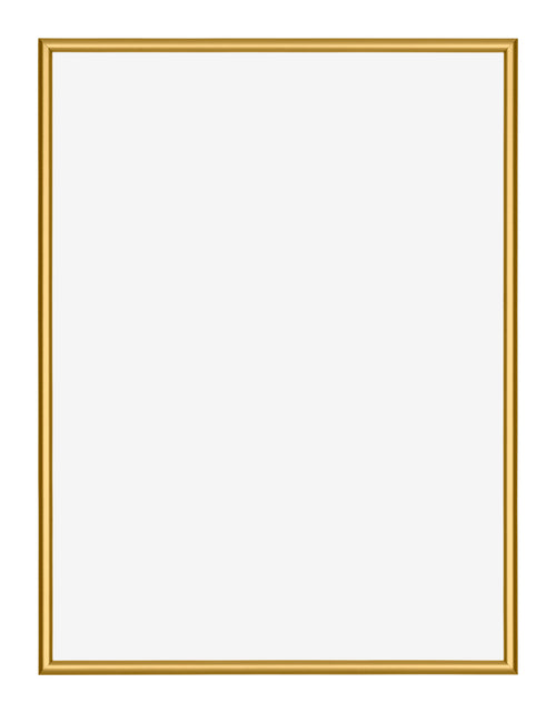 New York Aluminium Cadre Photo 36x48cm Or Brillant De Face | Yourdecoration.fr