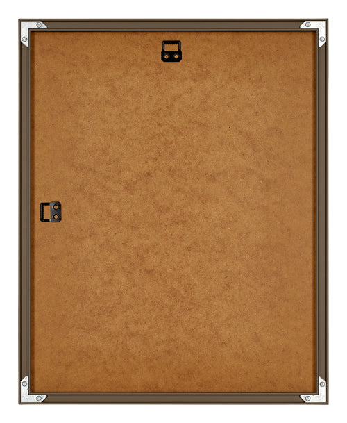 New York Aluminium Cadre Photo 40x45cm Structure Noyer Arriere | Yourdecoration.fr