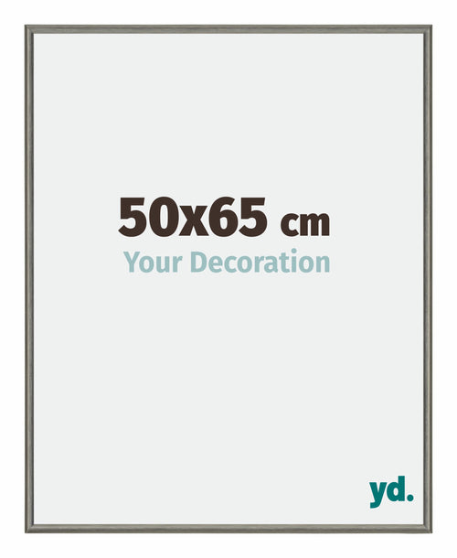 New York Aluminium Cadre Photo 50x65cm Structure Mercury De Face Mesure | Yourdecoration.fr