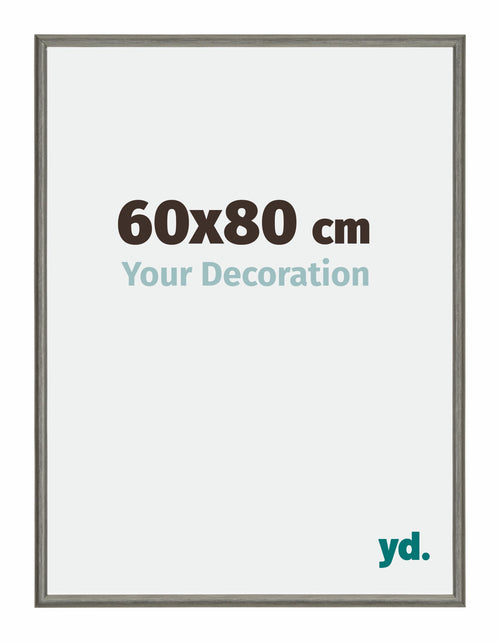 New York Aluminium Cadre Photo 60x80cm Structure Mercury De Face Mesure | Yourdecoration.fr