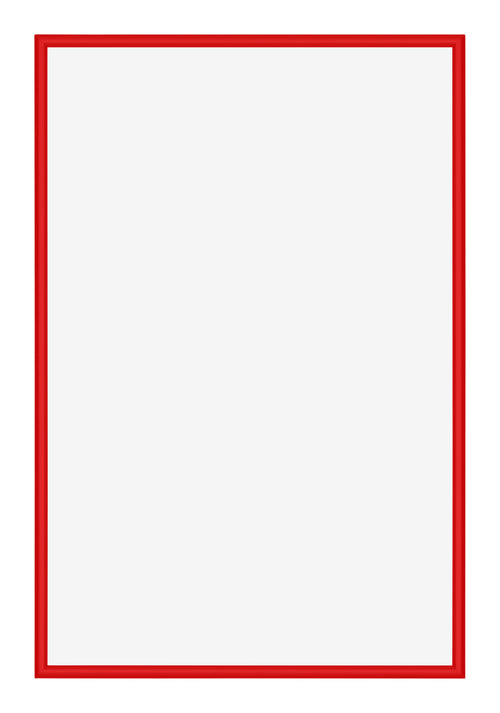 New York Aluminium Cadre Photo 60x90cm Rouge Ferrari De Face | Yourdecoration.fr