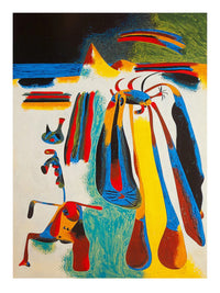 Affiche Art Joan Miro Paysan Catalan 60x80cm JM 518 PGM | Yourdecoration.fr