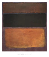 Affiche Art Mark Rothko No 10 1963 101 5x116 5cm MKR 119 | Yourdecoration.fr