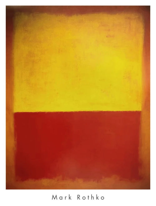 Affiche Art Mark Rothko No 12 1954 71x94cm MKR 813 | Yourdecoration.fr